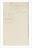 Nelson's secret memorandum, page three by Horatio Nelson