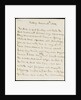 Letter from Horatio Nelson to Emma Hamilton, March 1805 by Horatio Nelson