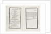 Complete order of ceremony of the funeral procession of Lord Nelson, 8 and 9 Jan 1806 by unknown
