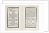 Complete order of ceremony of the funeral procession of Lord Nelson, 8 and 9 Jan 1806 by unknown