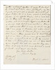 Letter from James Bagley sailor on the  Victory at Trafalgar, to his sister reporting on the battle. by James Bagley