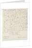 Letter from James Bagley sailor on the  Victory at Trafalgar, to his sister reporting on the battle. by James Bagley