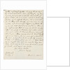 Letter from James Bagley sailor on the  Victory at Trafalgar, to his sister reporting on the battle. by James Bagley