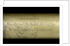 Adams's New Patent Portable Telescope - draw tube inscription by Adams