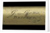 Pocket telescope - draw tube inscription by Godfrey Lyons