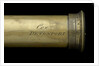 Pocket telescope - draw tube inscription by William Charles Cox