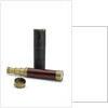 Pocket telescope with case by Gilbert & Co.
