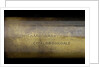 Pocket telescope - draw tube inscription by W. Callaghan