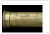 Pocket telescope - draw tube inscription by Banks