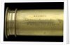 Adams's New Patent Portable Telescope - draw tube inscription by Adams