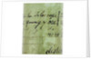 Pocket telescope - inscription by John Cuff