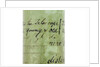Pocket telescope - inscription by John Cuff
