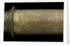 Portable telescope- draw tube inscription by John Gilbert