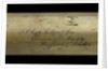 Lookout telescope - inscription by Cutts