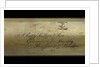 Lookout telescope - inscription by Cutts