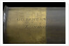 Lookout telescope - inscription by Gilbert & Sons