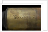 Night telescope - inscription by unknown