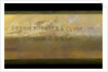 Naval telescope - inscription by Dobbie McInnes & Clyde Ltd.