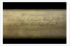 Naval telescope - inscription by William & Thomas Gilbert