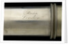 Naval telescope - inscription by Ross