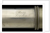 Naval telescope - inscription by Ross