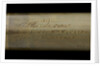 Rangefinder - inscription by William Watkins