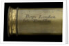Naval telescope - inscription by Matthew Berge