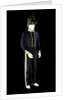 Full dress coat, dress trousers, and hat by Clancy