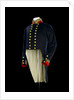 Full dress coat, Royal Naval uniform: pattern 1830-1843 by B. Boggett