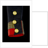 Full dress coat - cuff detail, Royal Naval uniform: pattern 1830-1843 by B. Boggett