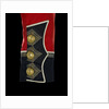 Tunic - cuff detail, Royal Marines Light Infantry uniform: pattern 1856-1863 by J. & C. Linney
