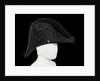 Cocked hat, Royal Naval uniform: pattern 1825 by unknown
