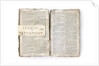 French New Testament' double page spread by unknown