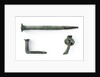 Two nails and a rivet by unknown