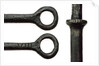Stanchions: inscriptions by unknown