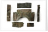 Fragments of copper sheet by unknown