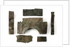 Fragments of copper sheet by unknown