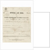 Official logbook of 'Cutty Sark' (1869) recording a voyage from London to China in 1870 under the command of Captain Moodie by unknown