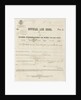 Official logbook of 'Cutty Sark' (1869) recording a voyage from London to China in 1870 under the command of Captain Moodie by unknown