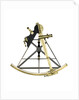Sextant, brass - Gilbert & Wright - front by Gilbert & Wright