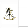 Sextant, brass - Gilbert & Wright - front by Gilbert & Wright