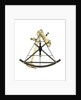 Sextant, brass - Gilbert & Wright - back by Gilbert & Wright