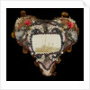 Sailor's valentine cushion by George Ernest Cochrane