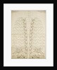 Embroidered panel for a waistcoat by unknown