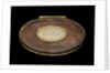 A tobacco box in copper, originally gilt,  engraved with roses by unknown