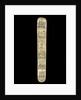 A scrimshaw staybusk made of whalebone by unknown