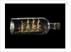 Ship model in a bottle by unknown
