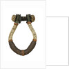 A sea chest handle or becket by unknown