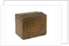 A straw work casket made by a Napoleonic prisoner of war held in England by French Armed Forces