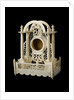 A watch stand made in bone by prisoners of war confined in Norman Cross Barracks during the Napoleonic Wars by French Armed Forces